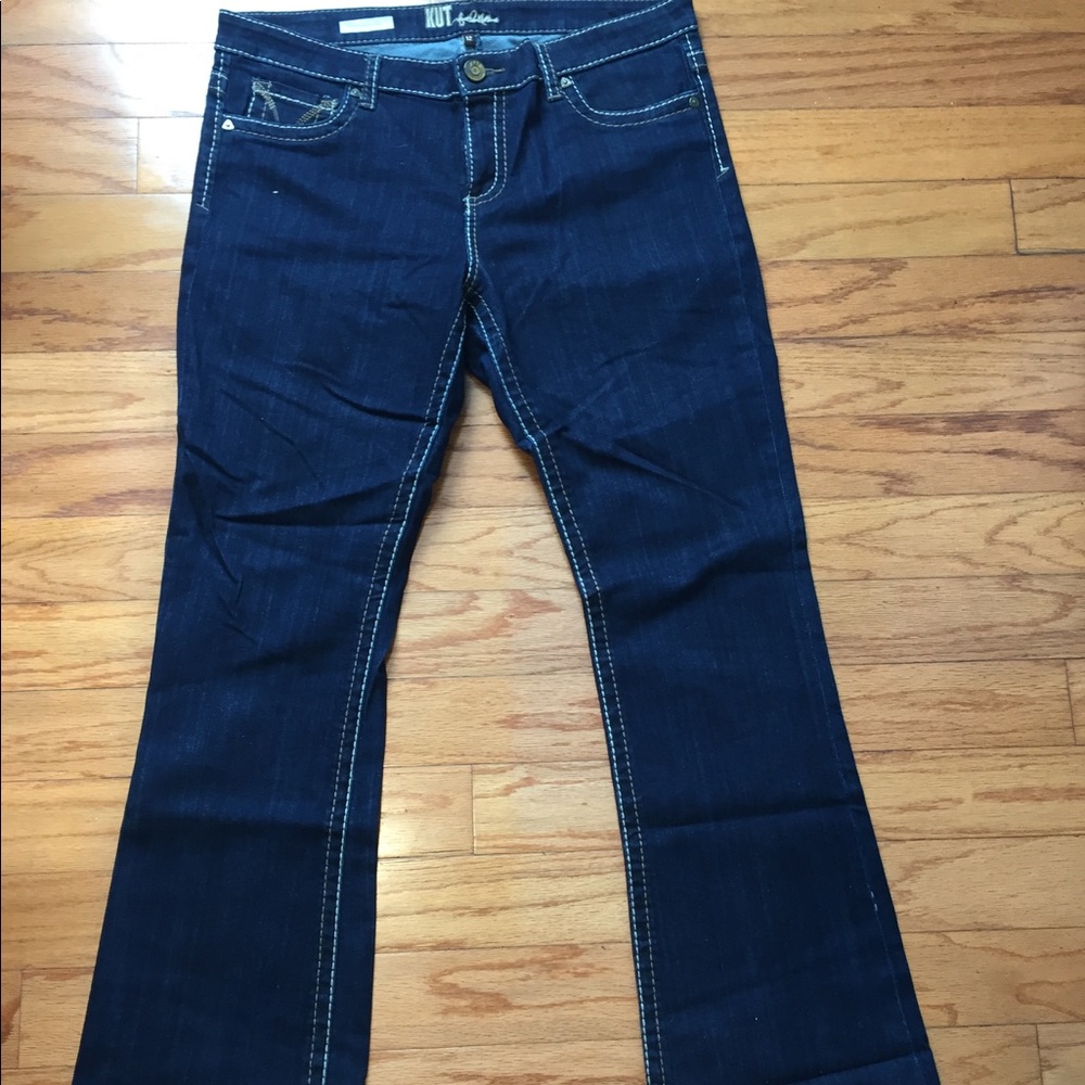 Kut from the Kloth Farrah Baby Bootcut Jeans